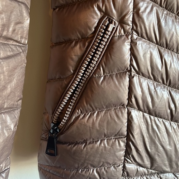 Calvin Klein zip up down jacket | Medium | Bronze Brown Color | EUC - Picture 2 of 8